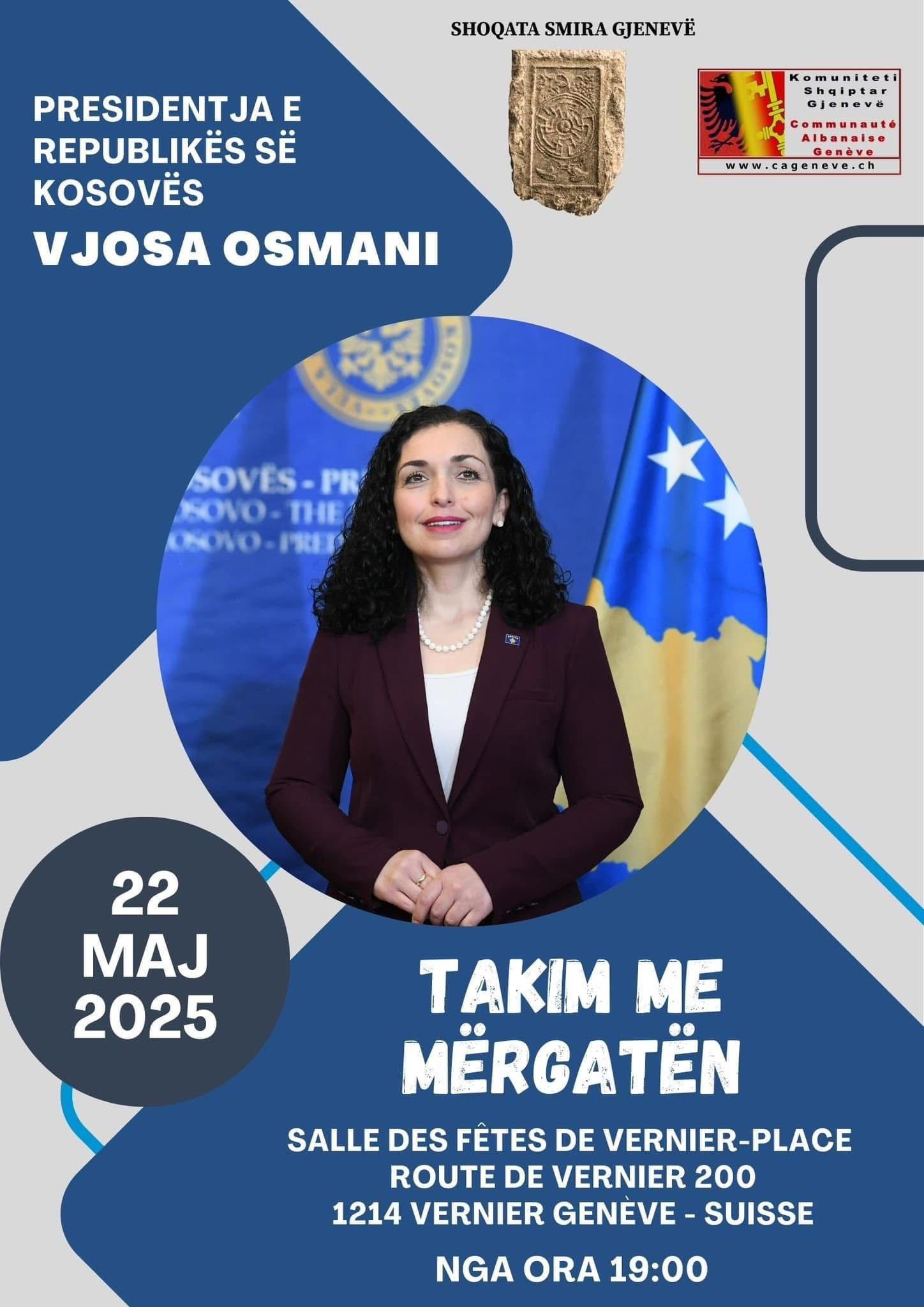 Presidentja Vjosa Osmani
